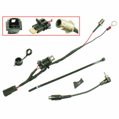 Heated Visor Plug Kit 127926 Compatible With Lynx / Ski-Doo 860-2012-34