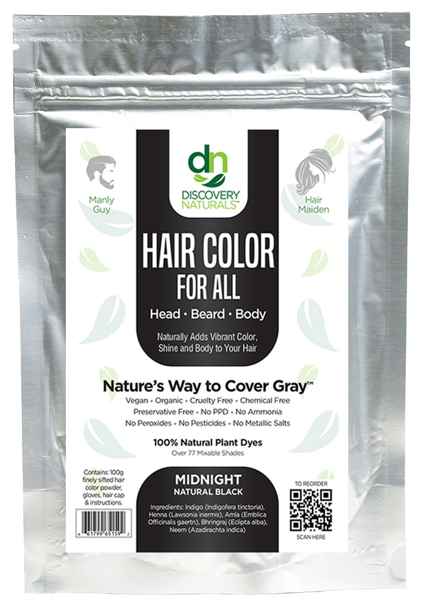 Manly Guy Black Shop Men's Henna Hair Color at