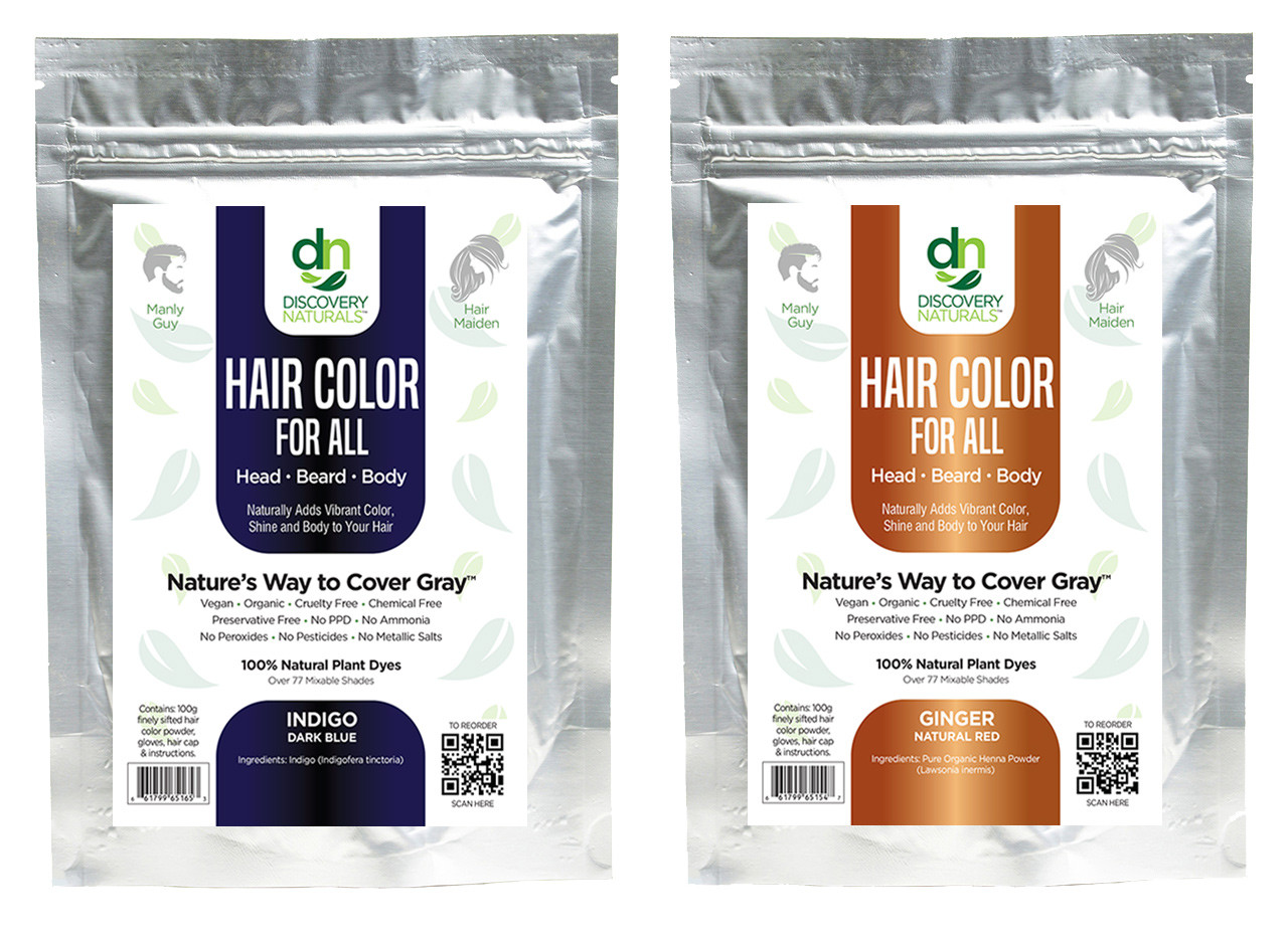 Manly Guy Black 2 Step Process | Shop Men's Henna Hair Color at ...