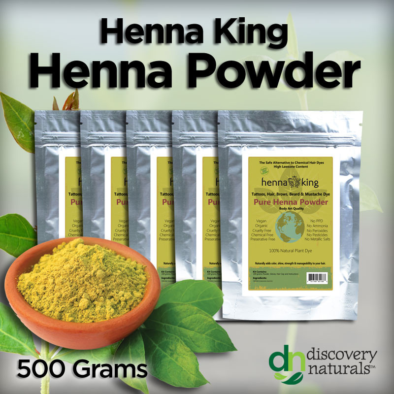 Henna King Henna Powder (500 grams) | Shop Henna for Tattoos