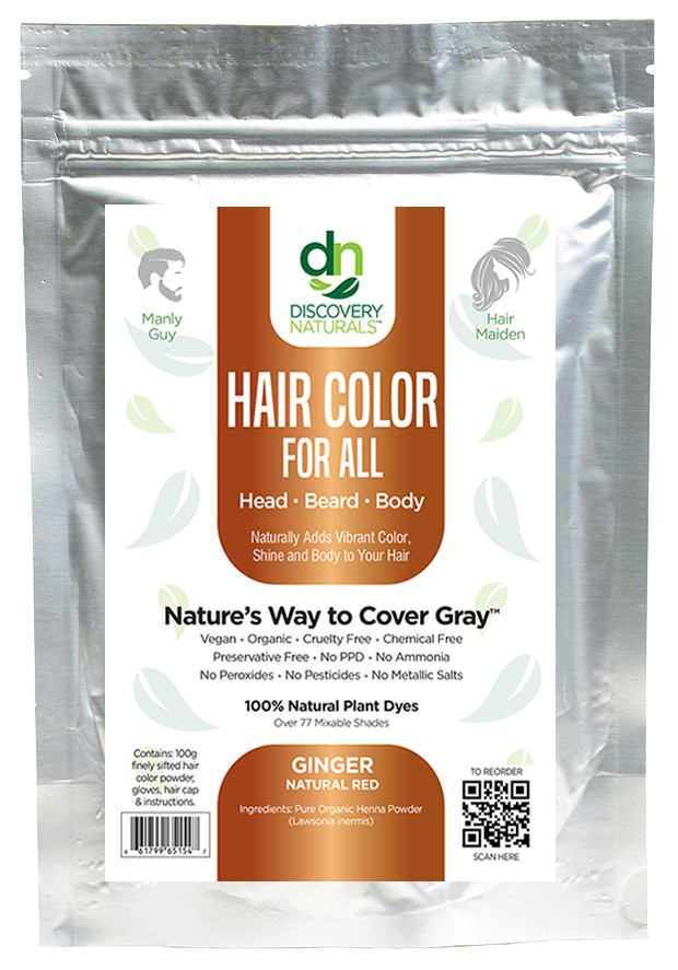 Henna Maiden Natural Red Shop Women's Henna Hair Color at