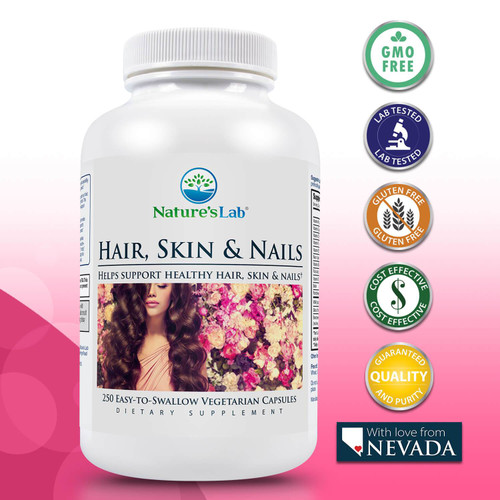 Nature's Lab Hair, Skin, & Nails - 250 capsules