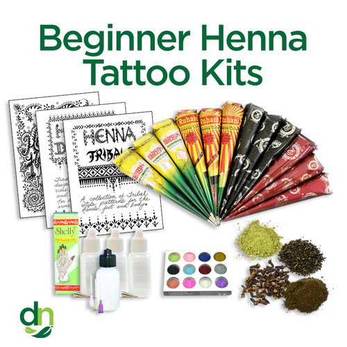 Henna Tattoo Kit: Henna Paste for Fundraiser Events and Festivals