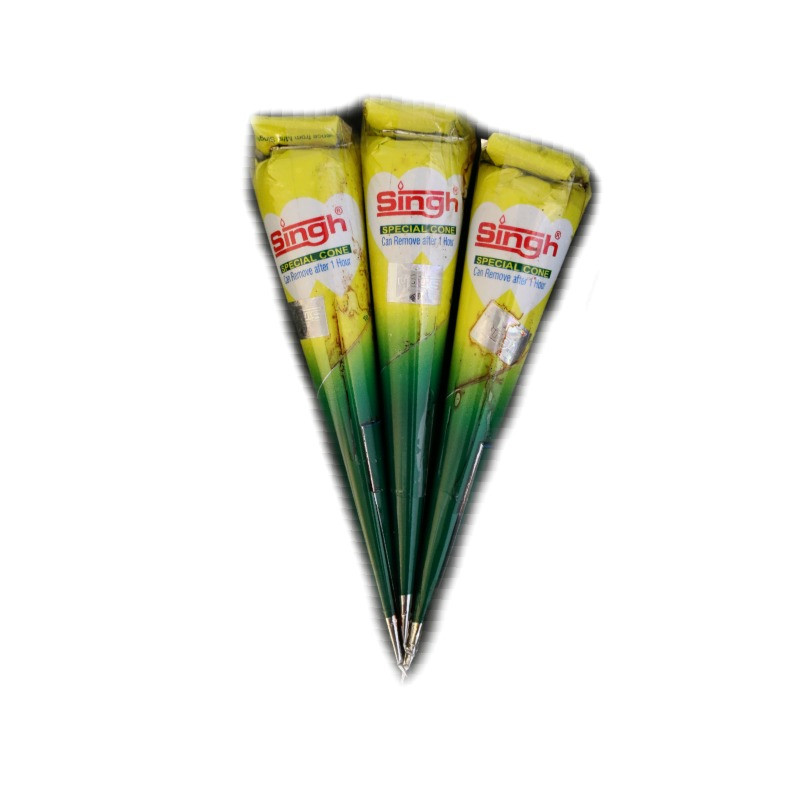 Singh Reddish Brown 100% Natural Henna Cone Singh Reddish Brown 100% Natural Henna Cone