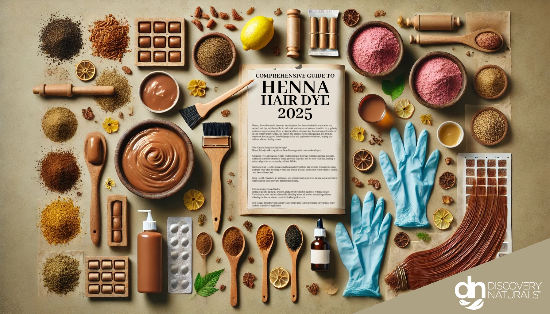 Comprehensive Guide to Henna Hair Dye 2025