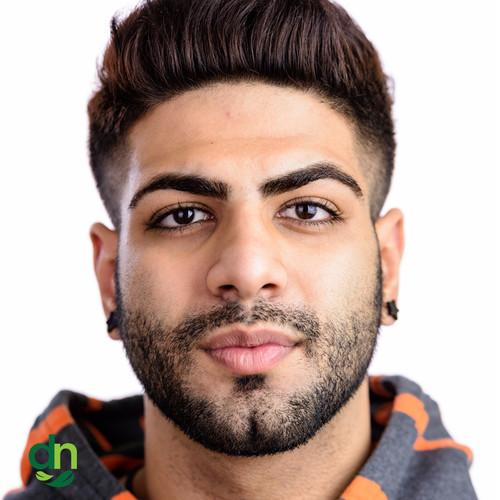 Manly Guy Mahogany Darkest Brown Hair & Beard Dye | Henna King​