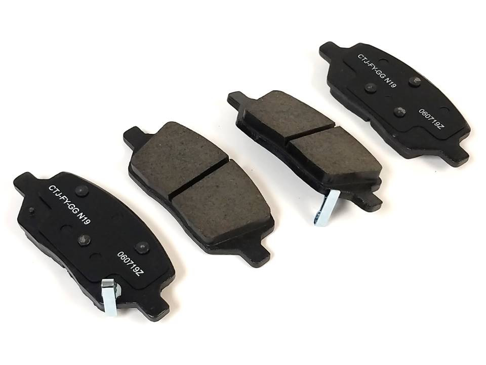 Brake Pad Set - Rear - Replacement For No. 19181867