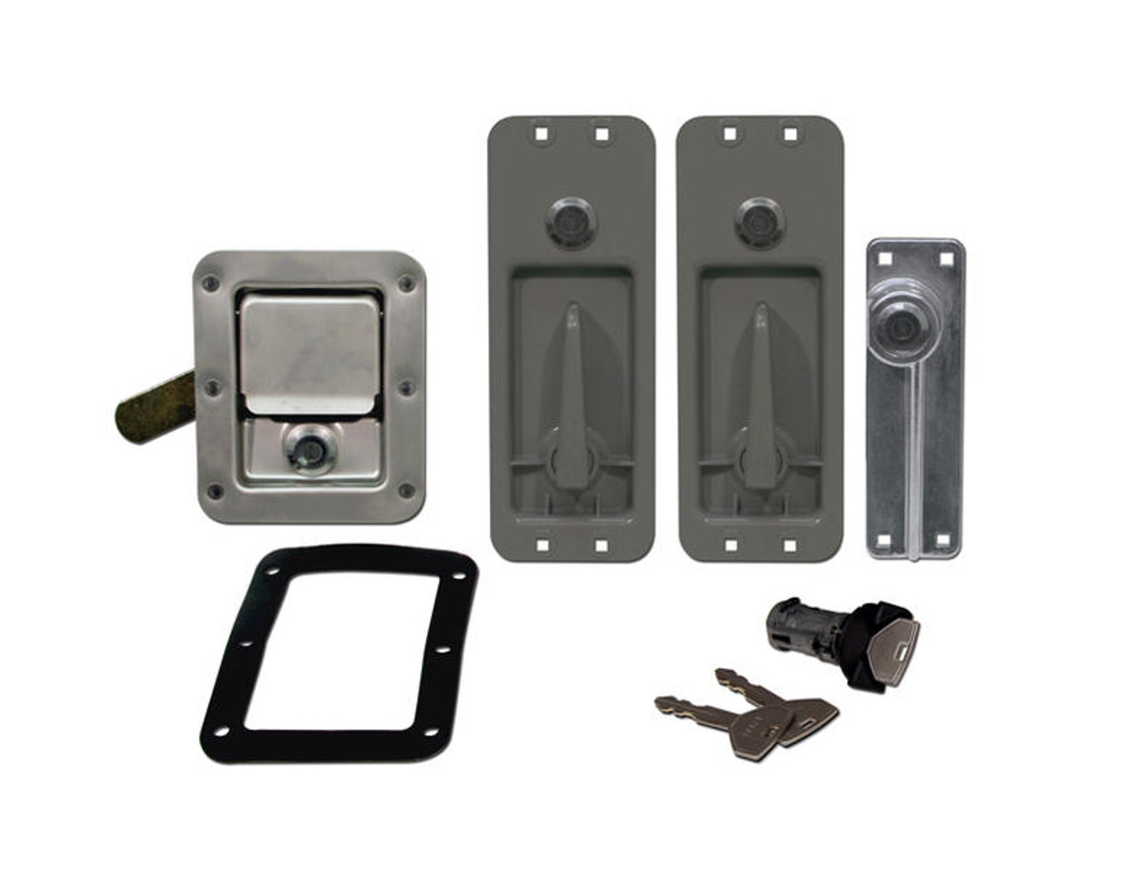 Lockset Cylinder Complete With 3 Keys And Hardware. Replacement For No. 73349000ES