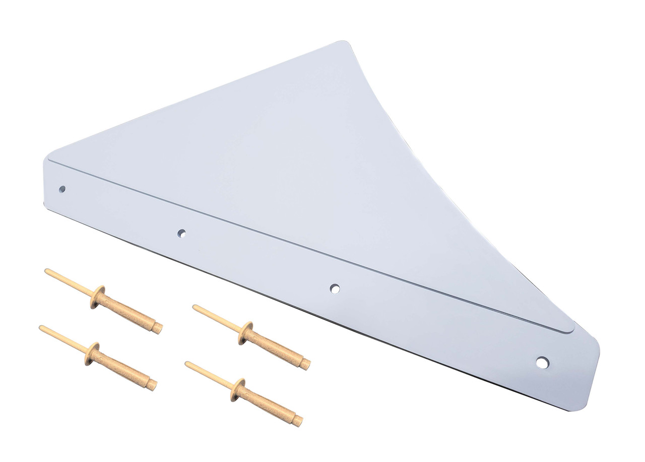Skirt Fender Flap W/Rivets. Replacement For No. 81600136KIT
