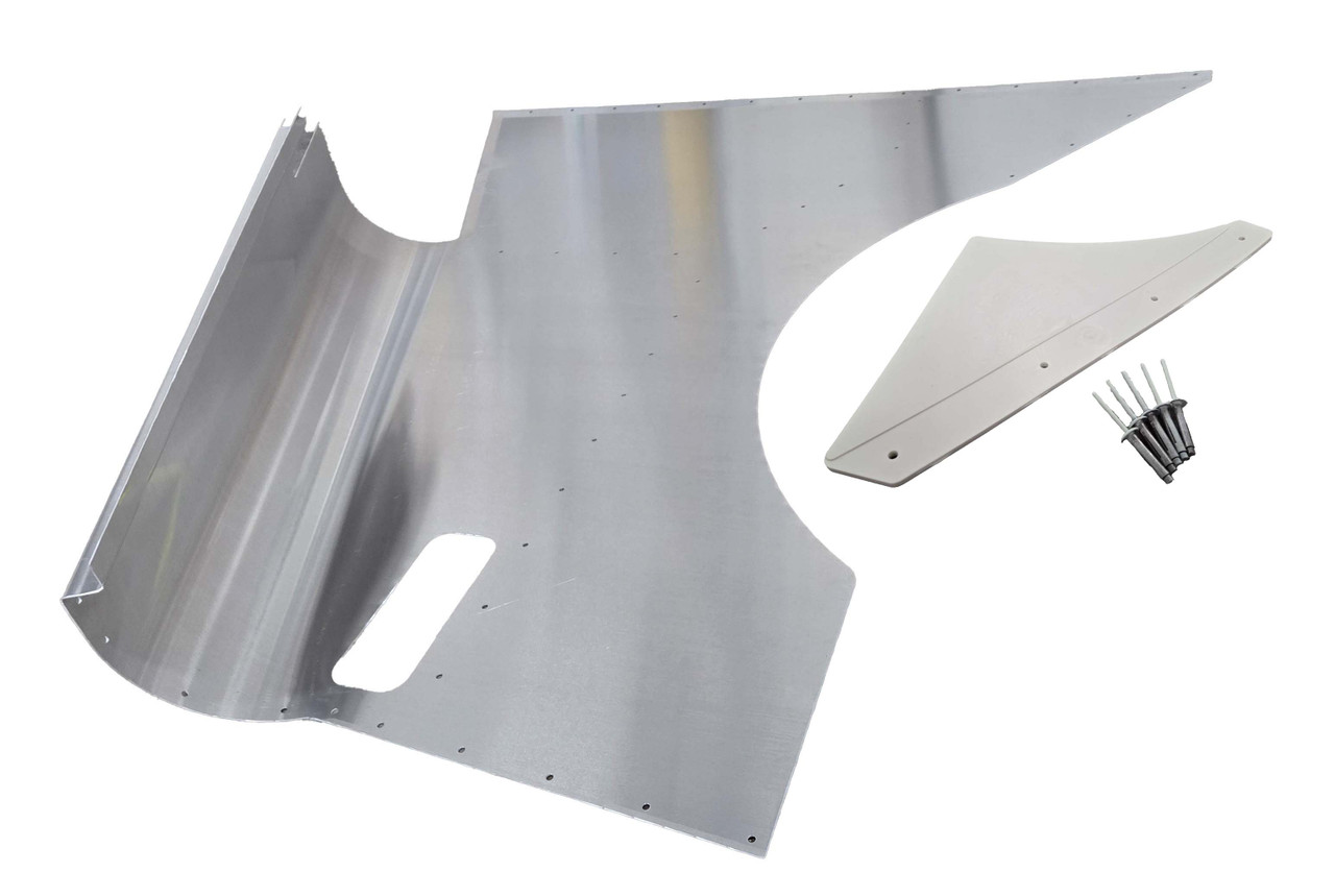 Fender Skirt Panel Front Unpainted - Replacement For No. 81610003