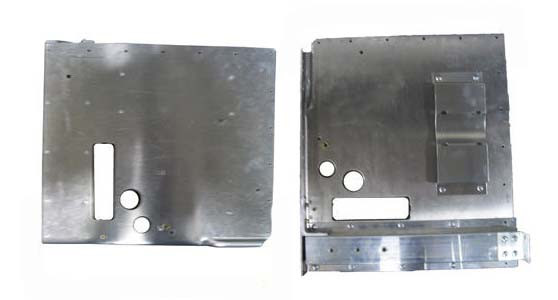 Splash Panel Assembly Forward Left Side. Replacement For No. 85608303