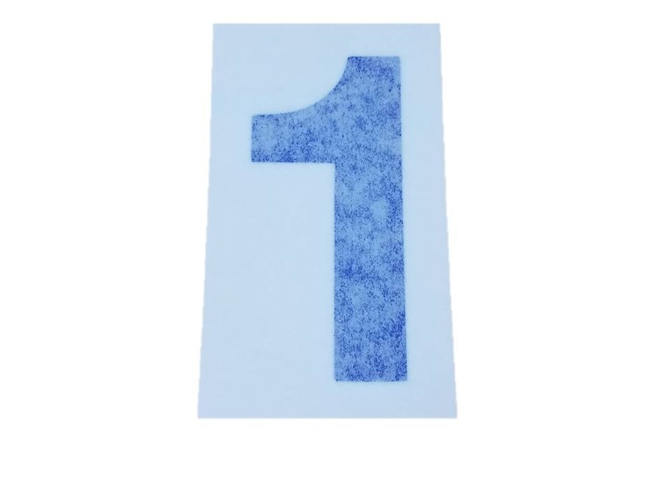 Number One 3" Decal - Replacement For No. 85683021