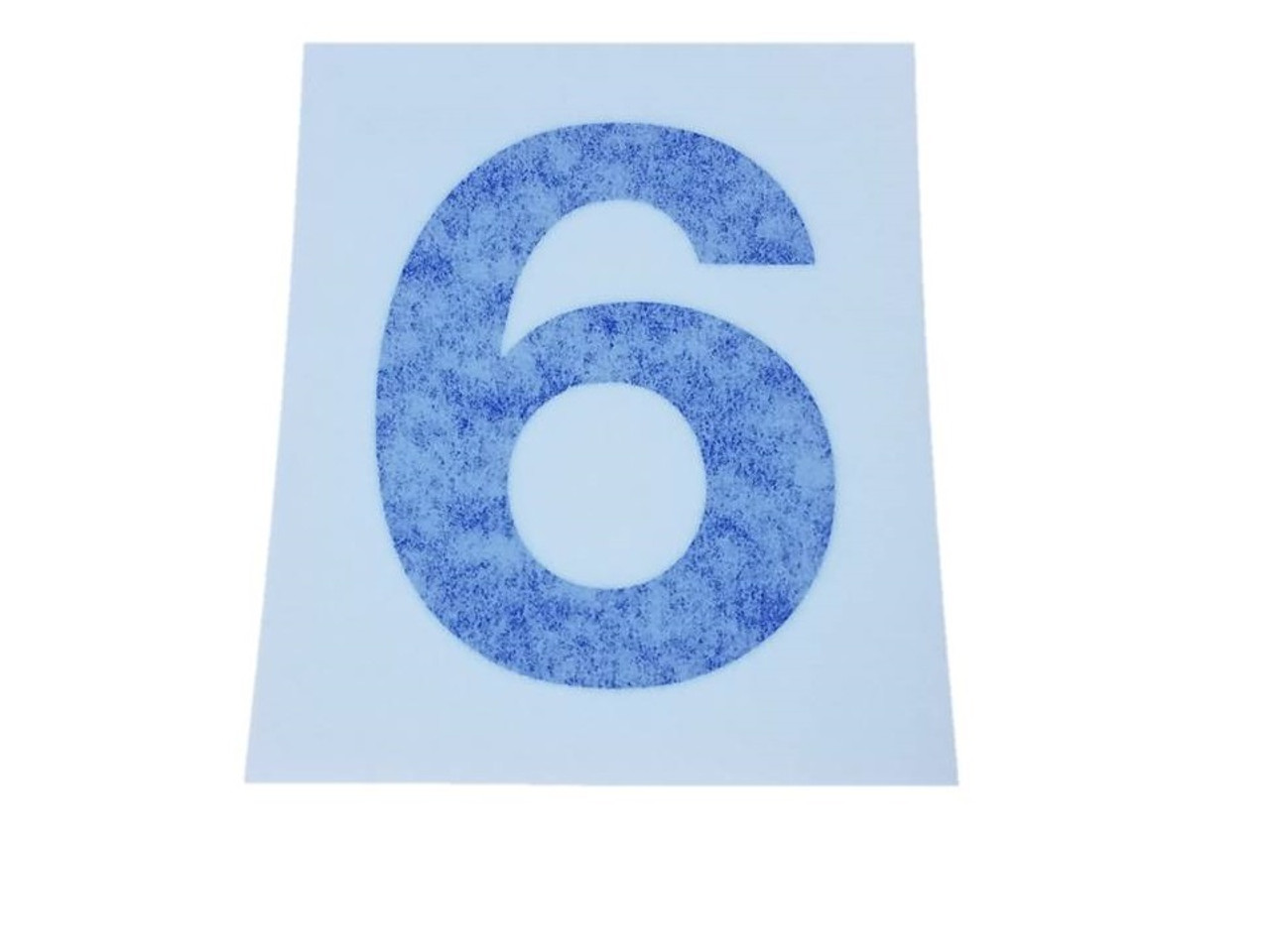 Number Six 3" Decal - Replacement For No. 85683026
