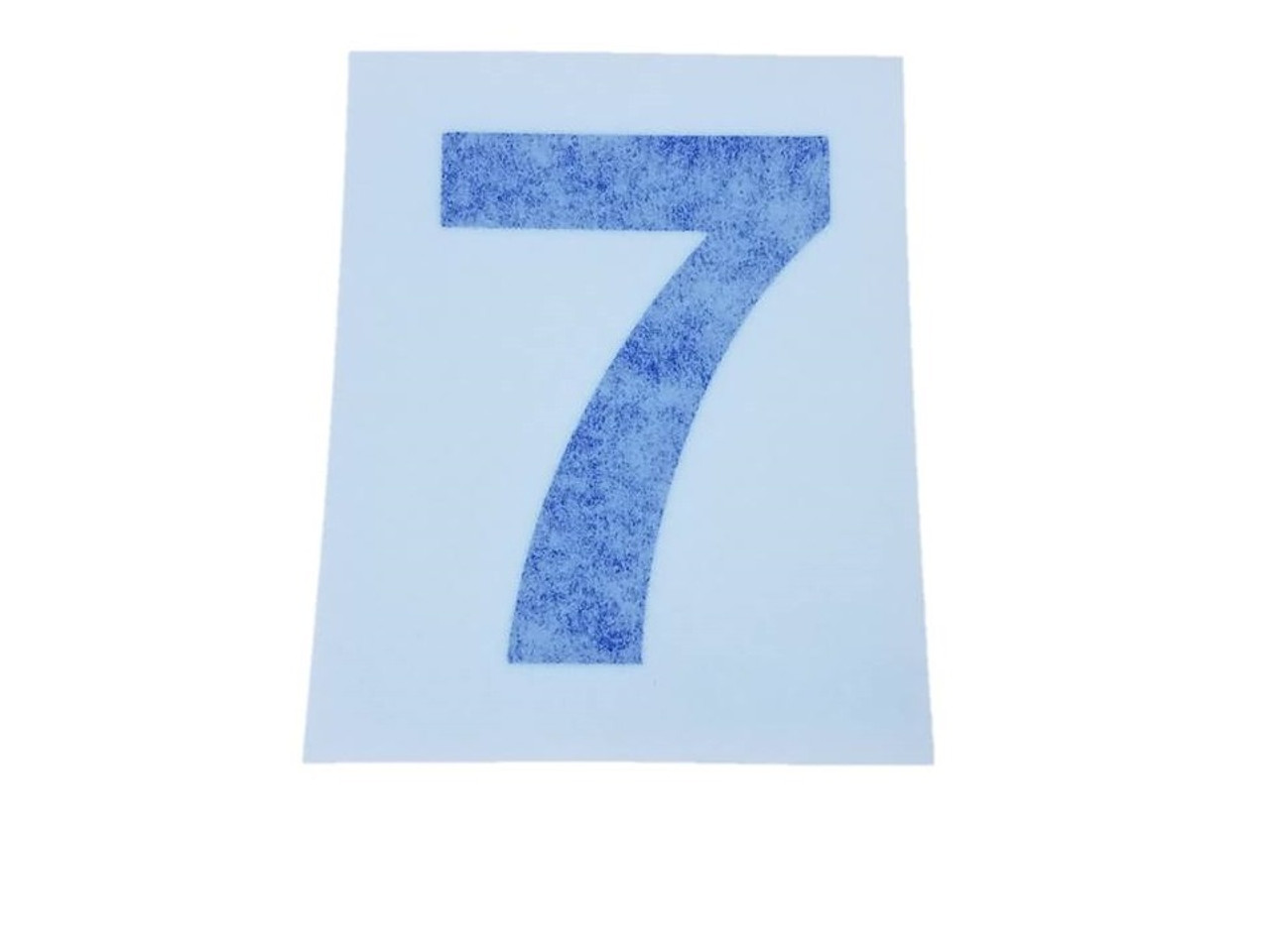 Number Seven 3" Decal - Replacement For No. 85683027