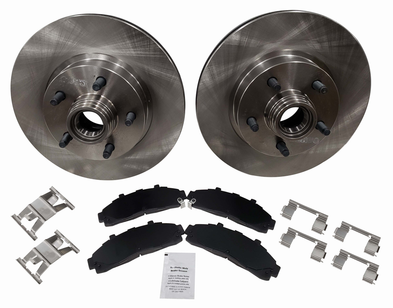Disc Brake Rotor Kit - 2WD/4WD - Front - Replacement For No. 88880273