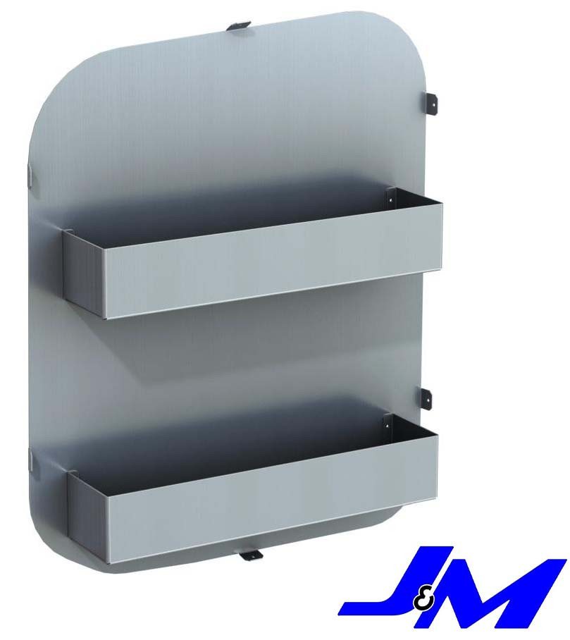 Panel W/Tray Rear Upper Passenger Side - Replacement For No. 050125