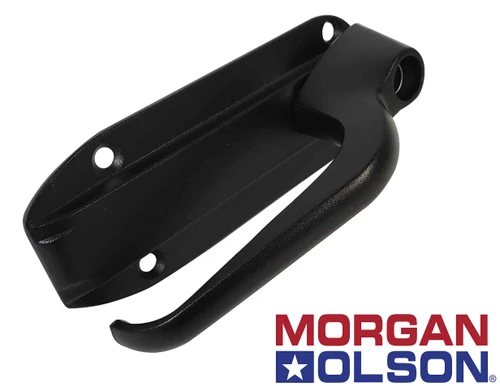 Sliding Door Handle Exterior Black No Cylinder Right & Left - Replacement For No. 47000689