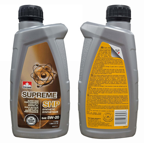 5W20S Synthetic Motor Oil (1 Liter Bottles)