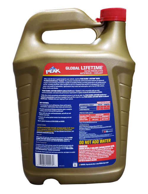 Coolant 1 Gallon Premixed - Replacement For No. 68163849AB