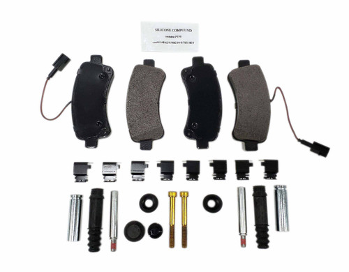 Brake Pads w/Hardware - Rear - Replacement For No. 68230095AC