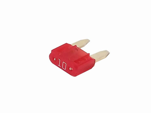 10A Red Mini Fuse. Replacement For No. ATM10