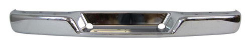 Bumper Step Face Bar Chrome Steel W/O Object Sensor Holes Base/Ls/Sle Models. Replacement For No. GM1102397