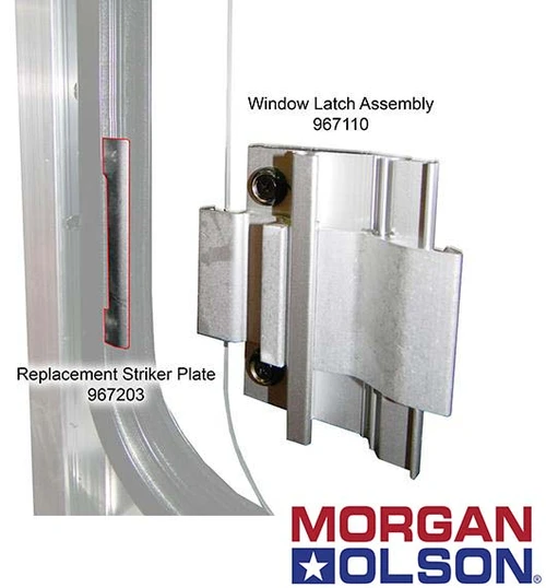Sliding Window Striker Plate - Replacement for 967203