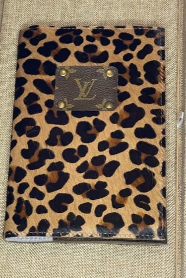 Leopard Journal Louis Vuitton Upcycled product