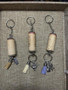 Wine cork keychains