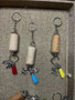 Wine cork keychains