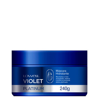 Lowell Mask Violet Platinum Hydrating Neutralizes Yellow Tone 240g/8.46 oz