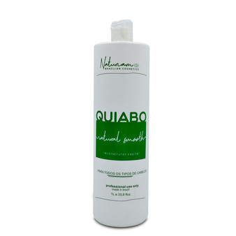 Naturiam Progressive Okra Without Formalin Natural Smooth For all Hair Types Quiabo 1L/33.8fl.oz