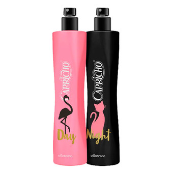 O Boticário Capricho Day&Night Deodorant Female Cologne Kit 2un