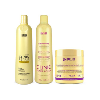 Richée Professional Clinic Repair System Trio Salon Kit (3 Products)