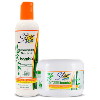 Kit Silicon Mix Bambu Shampoo 236ml/7.9fl.oz + Nourishing Treatment Mask 225g/7.9fl.oz