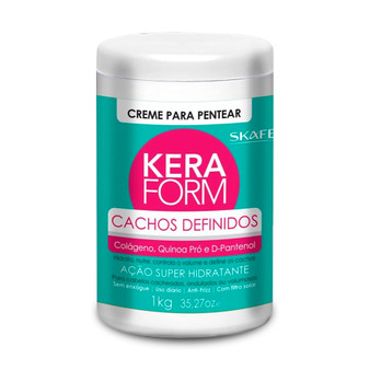 Skafe Keraform Defined Curls Combing Cream Cachos Definidos 1kg/35.2 oz