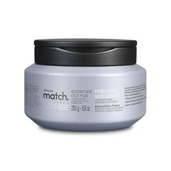 O Boticário Match Youth of the strands Anti-Aging Mask Omega 3 250g/8.8 oz