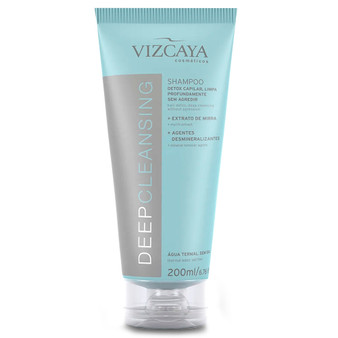 Vizcaya Shampoo Deep Cleansing Detox Salt Free with Myrrh Extract 200ml/6.76 fl.oz