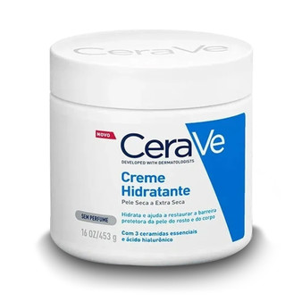 CeraVe Moisturizing Body Cream for Dry Skin with Hyaluronic Acid 453g/16 oz