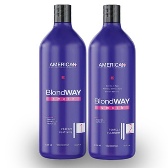 American Desire Blond Way Smoth Shampoo and Reducer 2000ml/67.62 fl.oz