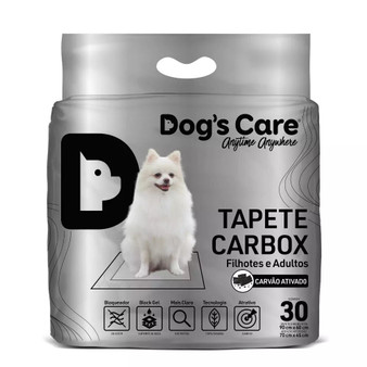 Dog's Care Carbox Toilet Mat for Puppies and Adults 30un