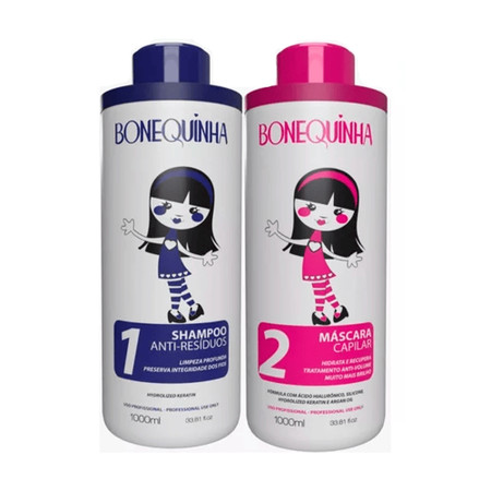Kit Bonequinha Progressive Perfect and Long Lasting 2x1L/2x33.81fl.oz Kit Bonequinha Progressive Perfect and Long Lasting 2x1L/2x33.81fl.oz