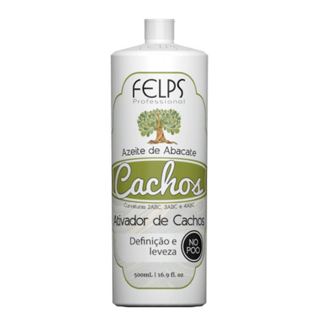 Felps Curls Avocado Olive Oil Activator No Poo 2ABC - 4ABC 500ml/16.9fl.oz Felps Curls Avocado Olive Oil Activator No Poo 2ABC - 4ABC 500ml/16.9fl.oz