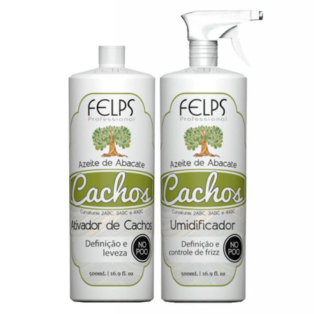 Felps Curls Avocado Oil Kit Curl Activator + Curl Humidifier Felps Curls Avocado Oil Kit Curl Activator + Curl Humidifier