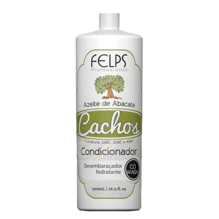 Felps Curls Avocado Oil Conditioner Co Wash 2ABC - 4ABC 500ml/16.9fl.oz Felps Curls Avocado Oil Conditioner Co Wash 2ABC - 4ABC 500ml/16.9fl.oz