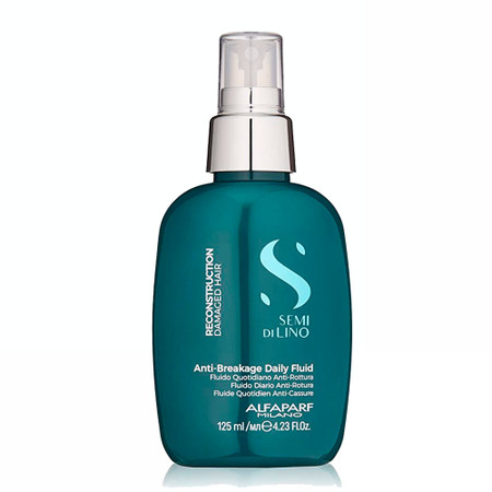 Alfaparf Milano Semi Di LINO Reconstruction Demage Hair Reparative Anti-Breakage Daily Fluid 125ml/4.23fl.oz Alfaparf Milano Semi Di LINO Reconstruction Demage Hair Reparative Anti-Breakage Daily Fluid 125ml/4.23fl.oz