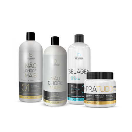 Borabella Smoothing System Não Chore Mais Kit & Mask 1Kg & Organic Seal 3D Borabella Smoothing System Não Chore Mais Kit & Mask 1Kg & Organic Seal 3D