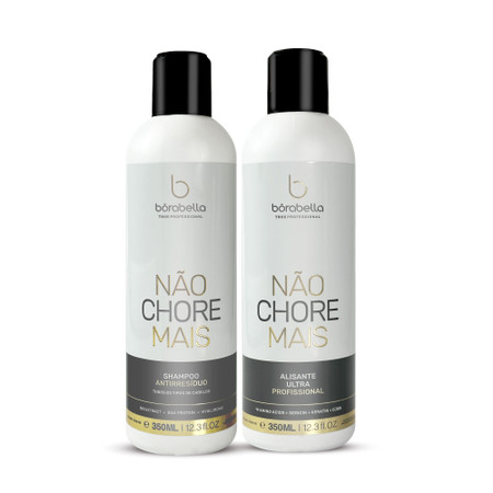 Kit Borabella Progressive Brush No More Cry Professional Treatment 2x350 ml/2x11.8 fl.oz Kit Borabella Progressive Brush No More Cry Professional Treatment 2x350 ml/2x11.8 fl.oz