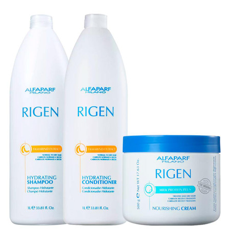 Alfaparf Rigen Kit Hydration Powder Chemistry Dry and Weak Hair Alfaparf Rigen Kit Hydration Powder Chemistry Dry and Weak Hair