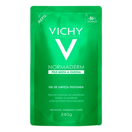 Vichy Normaderm Gel Deep Cleansing Facial Refill 240g/8.46 oz Vichy Normaderm Gel Deep Cleansing Facial Refill 240g/8.46 oz